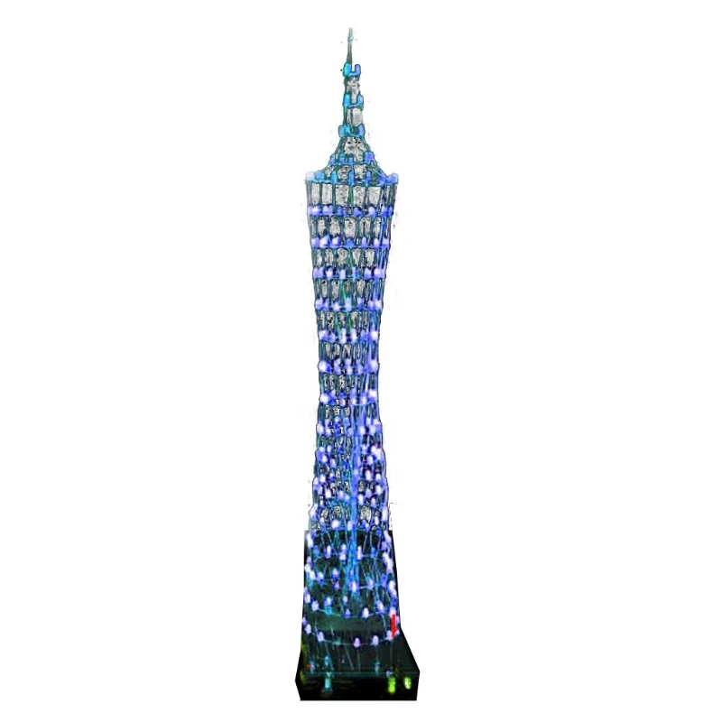 Neue Guangzhou Tower DIY elektronische Teile elektronische DIY LED-Licht-Kit