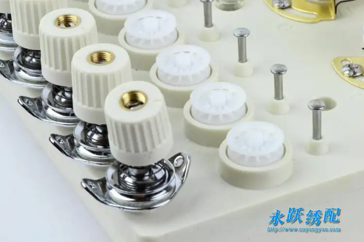 ملحقات ماكينة التطريز المشبك الإجمالي تحمل الغطاء الخلفي 9 إبر 9 دبوس دون أجزاء داخلية #4