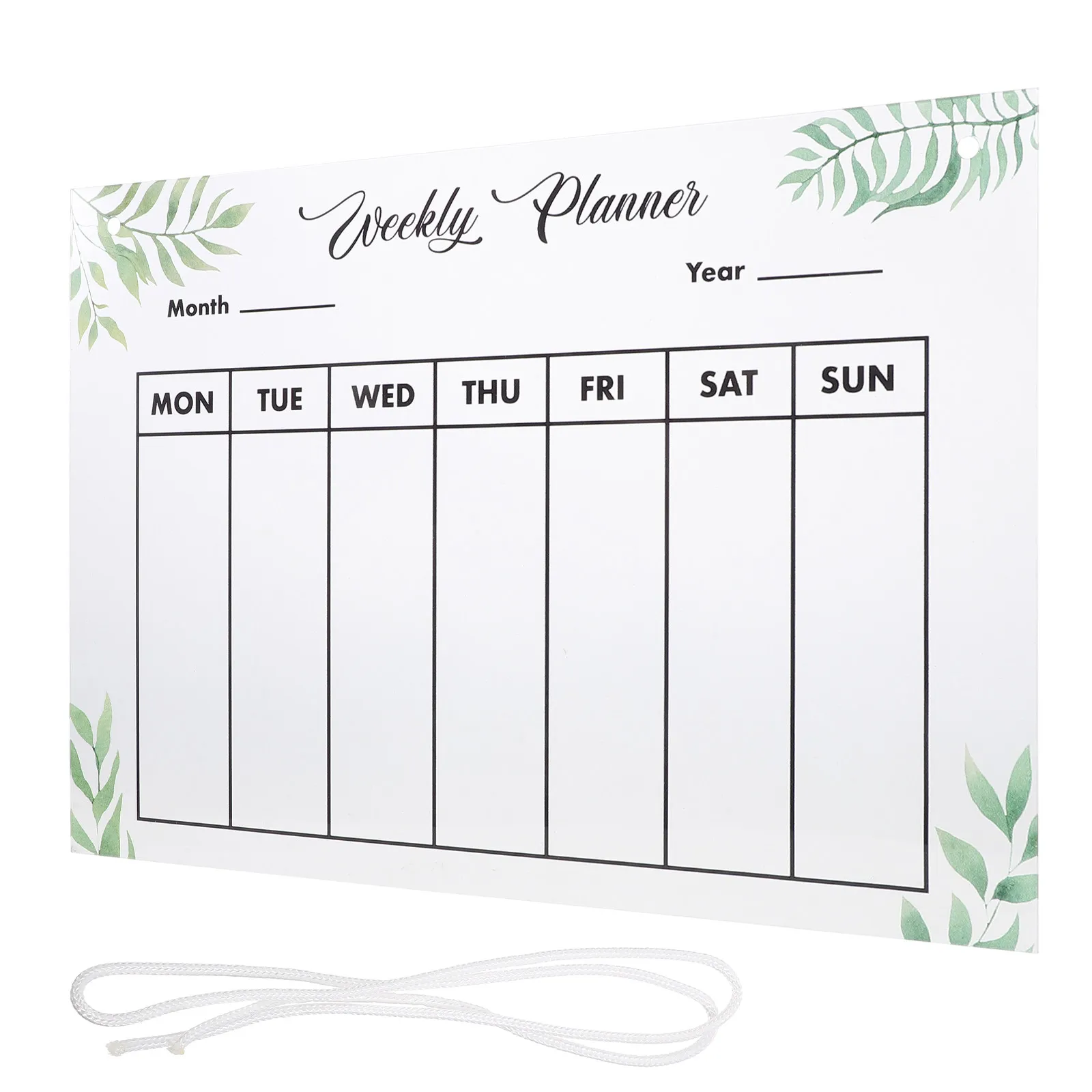 

1Set Reliable Acrylic Memo Board Easy to Use Transparent for Home Office Desktop Weekly Planner Board Office Supply