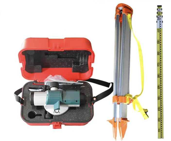 

Steel Leveling Feet Rotary Laser Level With Tripod Adjustable Laser Level With Tripod Professional