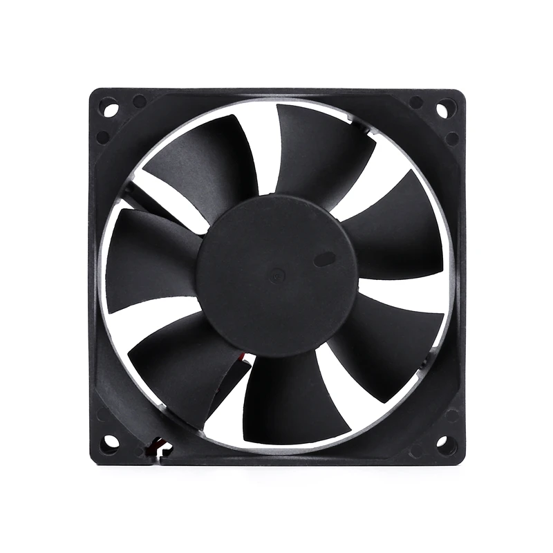 2pcs SXDOOL 5V 12V 24V 80mm 8cm Cooling Fan 80x80x25 mm 8025 Sleeve/Ball PC Computer Case Fan DIY Router GPU CPU Cooling Fan