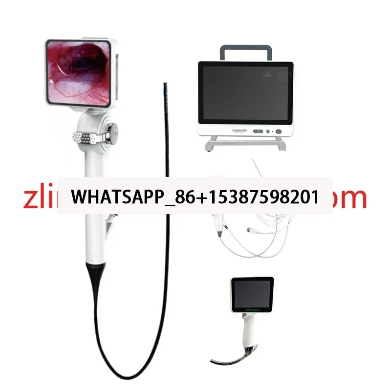 Professional manufacturer of 2.8mm/4.8mm medical flexible portable video laryngoscope for medical hospitals