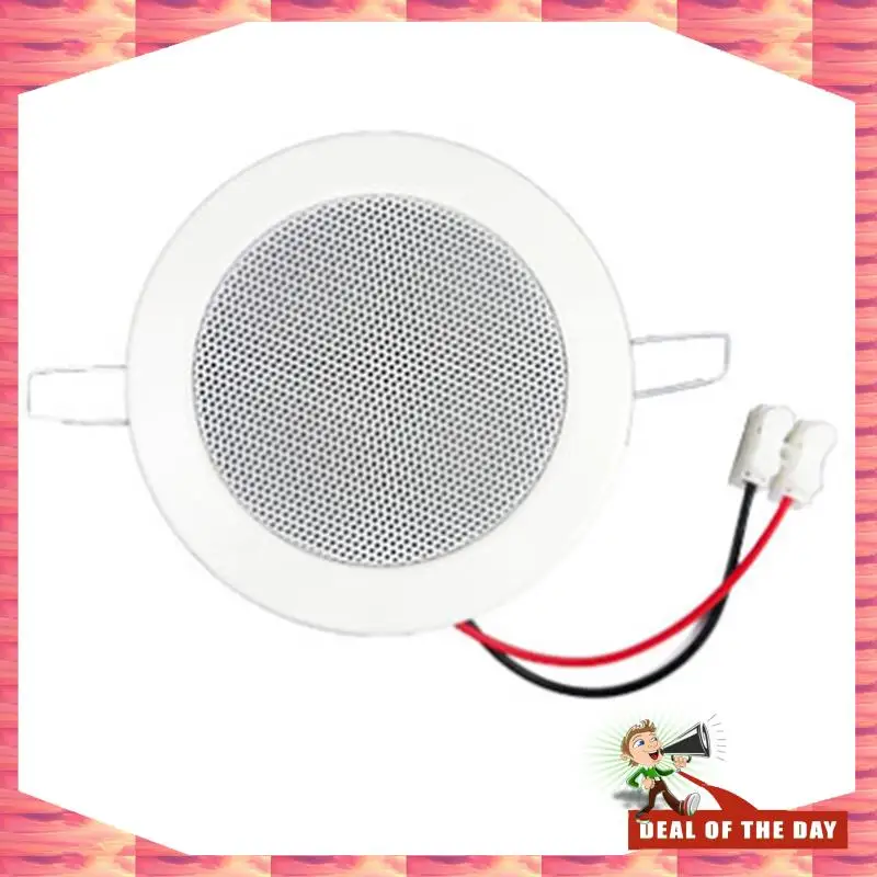 Entrega em 24 horas Banheiro 3 Polegadas 8Ohm 6W Alto-falante de teto passivo Alto-falante de teto de 3 polegadas Alto-falante de teto pequeno
