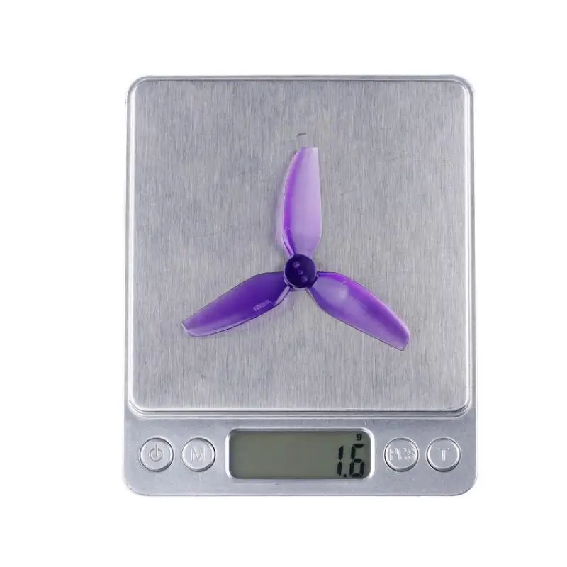 Hqprop durável t3x3x3 3030 hélice de 3 lâminas ccw policarbonato para 3 polegadas para rc fpv corrida freestyle peças acessórios