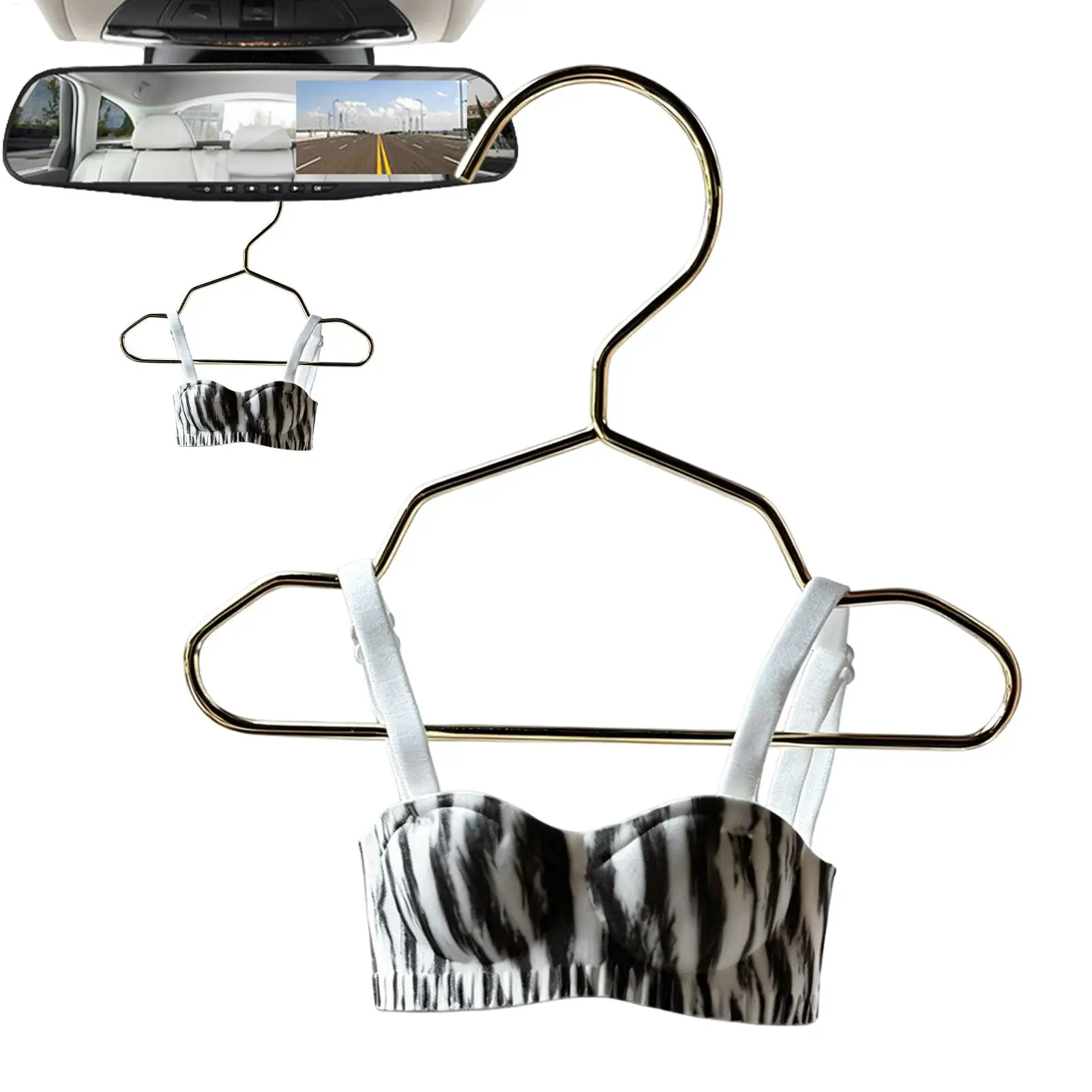 Rearview Mirror Charms Cute Aesthetic Mini Bra Decoration Car Decorations Interior For Women Men Window Vehicle Suv Cart Driving