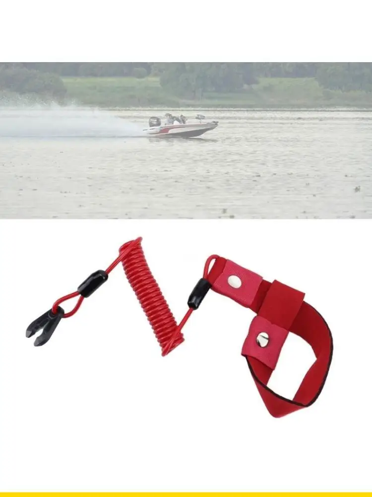 SZCH Waterproof Safety Lanyard Tether for Boat Marine Engine Quick Release Stop Cord