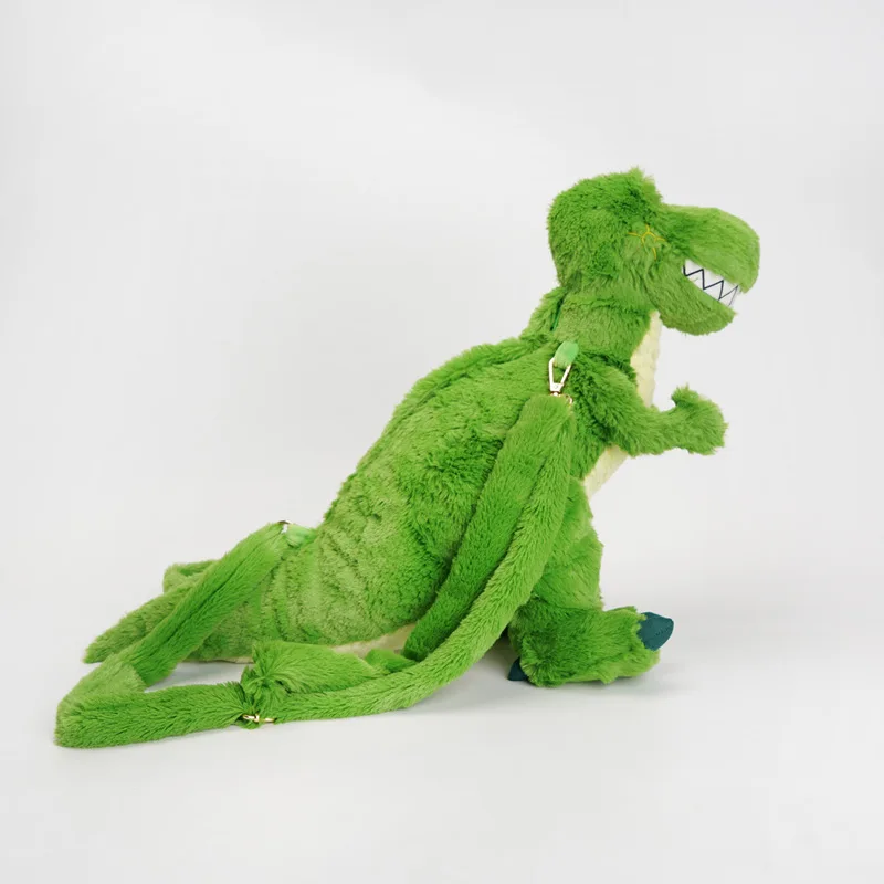 Disney Hug Dragon Doll Rucksack Niedlicher Dinosaurier Rucksack Plüschtier Tasche Puppe Ragdoll