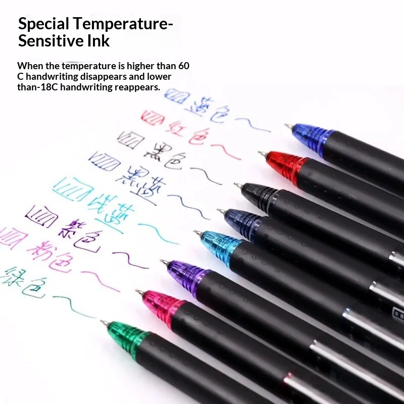 Japan PILOT Frixion Erasable Pen 0.5mm ST Pen Tip Temperature-Sensitive Smooth Writing For Notes Planners School Supplies view 5