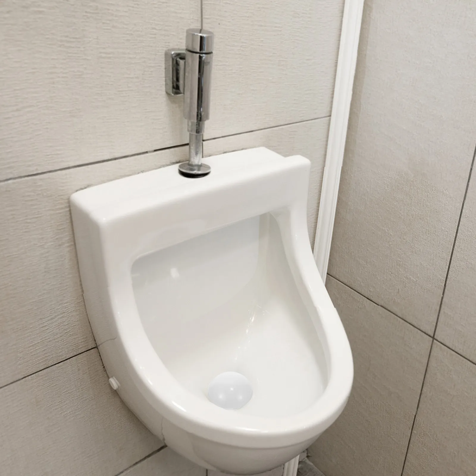 Ceramic Urinal Strainer Stopper for Men Easy Install No Tools Required Modern Bathroom Accessory Urine Plug Drain Cover