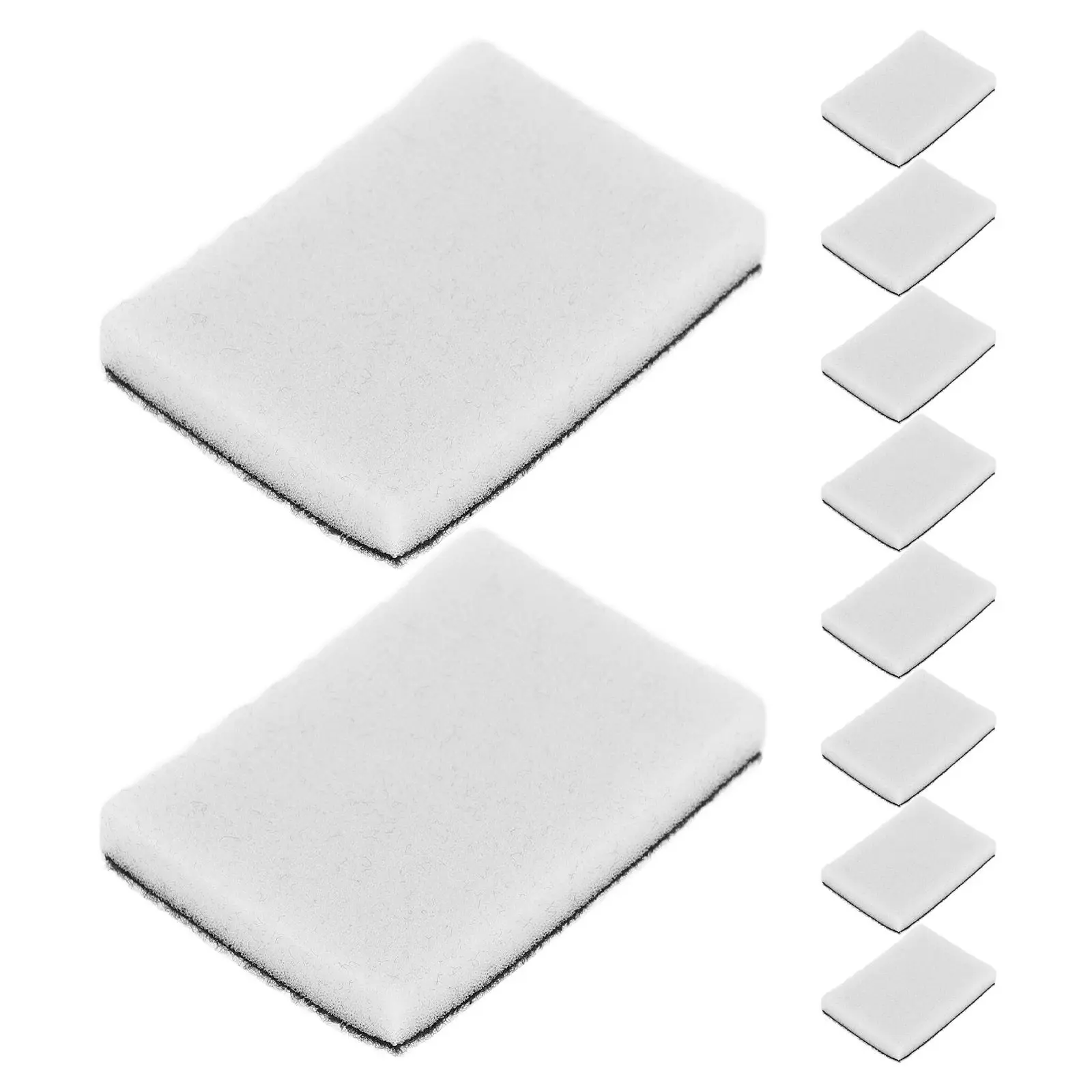 10Pcs Mini Ink Blending Foam Refills Soft Sponge Pads for Even Ink Distribution Ideal for Craft Stamping and Embossing