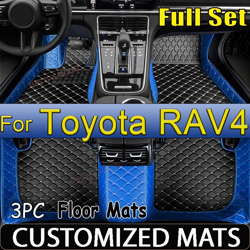 

Car Floor Mats For Toyota RAV4 Non-Hybrid 2013 2014 2015 2016 2017 2018 2019 Custom Auto Foot Pads Interior Accessories