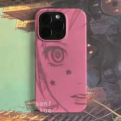 Pink Ins Girl Cool New Phone Case for iPhone 16 15 14 13 12 11 Pro Max X XS XR XSMax 7 8 Plus Glossy Film Hard PC Cover