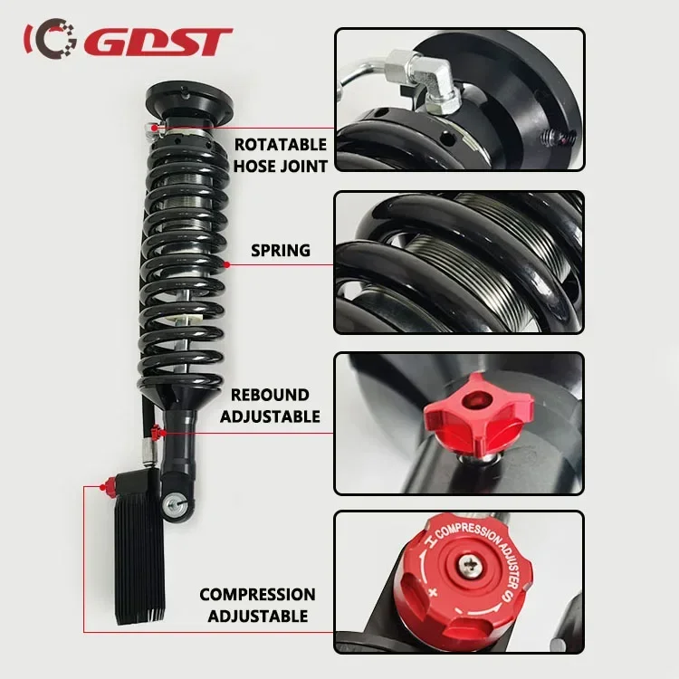 GDST L200 Off Road Accessories Atv Air Suspension Chassis Buggy 1000CC 4X4 Adjustable Shock Absorber