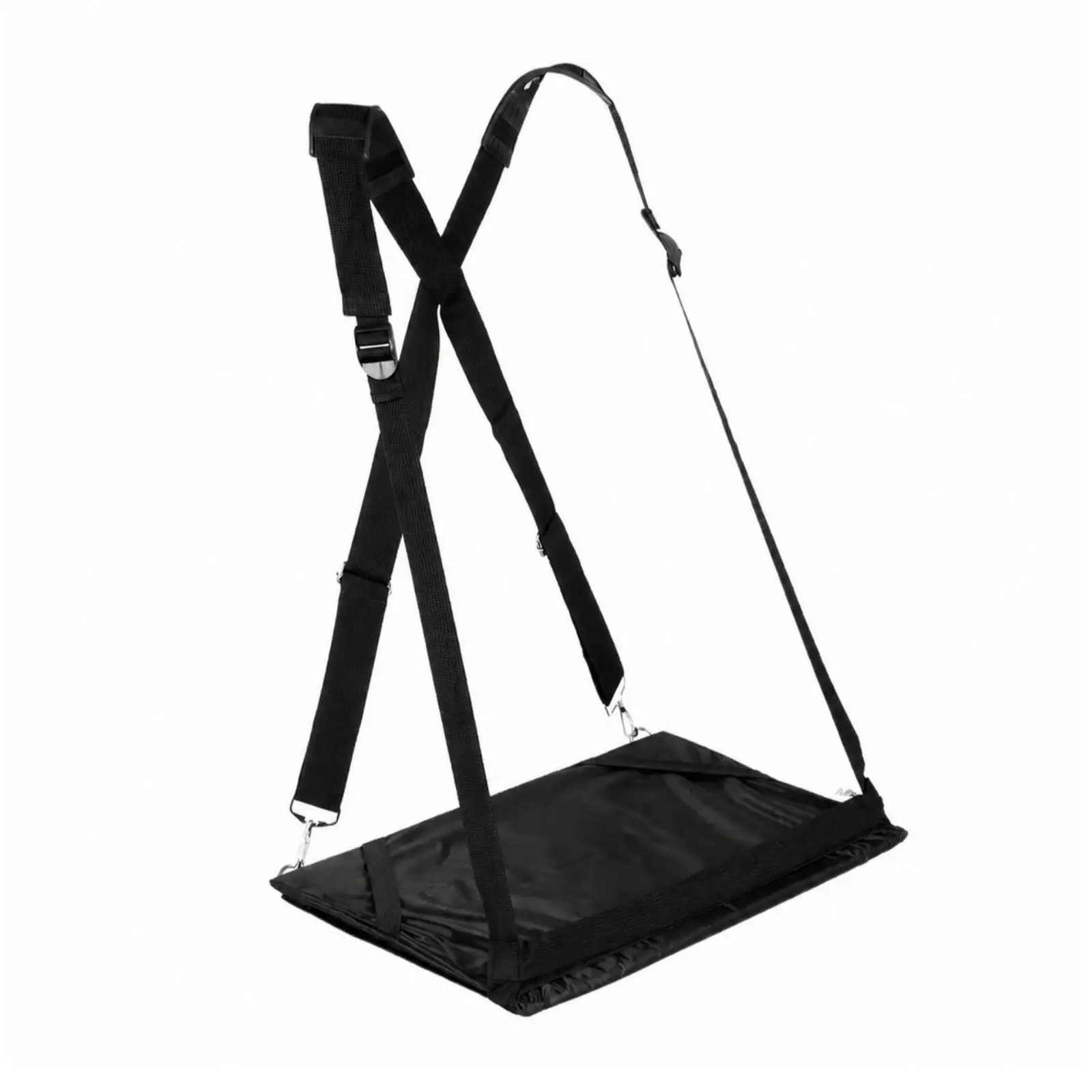 Adjustable Shoulder Laptop Strap Polyester Construction with Detachable Clips for Office and Travel Convenience