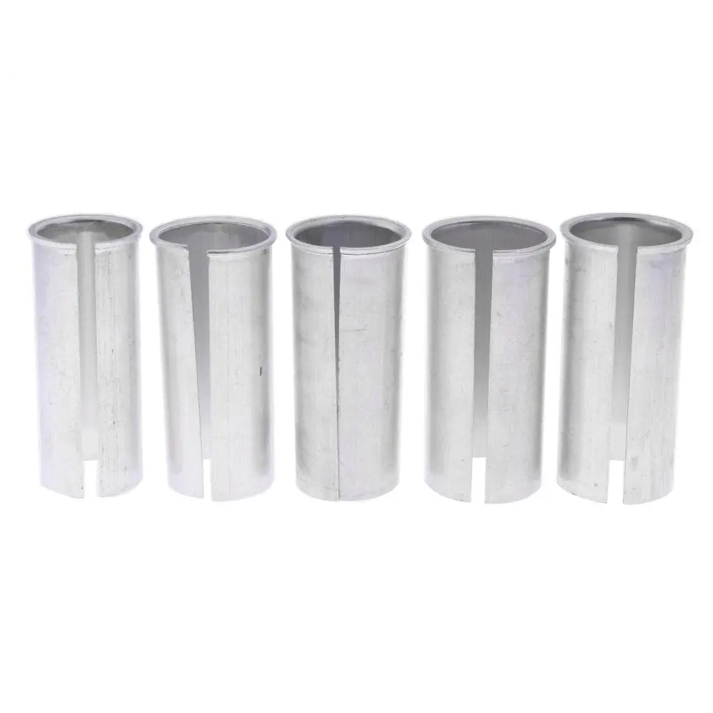 1 Pc Bike Seatpost Bushing Multi-Size Alloy Seat Post Reducer Conversion Shim Folding Bike Seat Tube Variable Diameter Sleeve