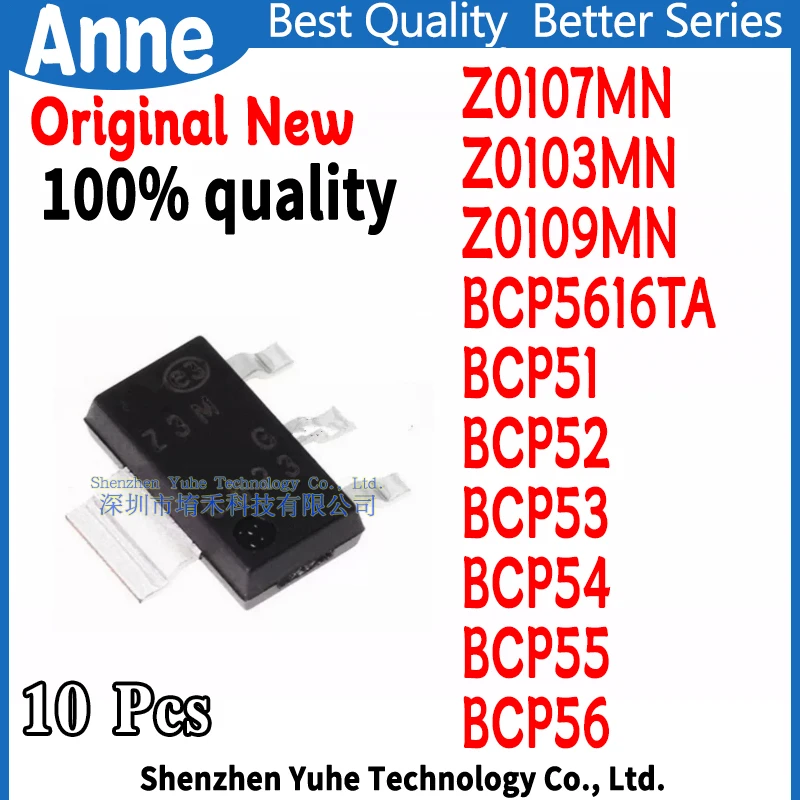 (10piece)100% New Z0107MN Z0103MN Z0109MN 07M 03M 09M Z7M Z3M Z9M BCP5616TA BCP51 BCP52 BCP53 BCP54 BCP55 BCP56 sot-223 Chipset