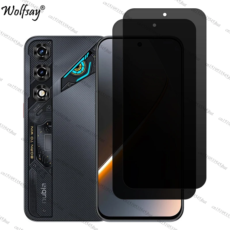 Protector de pantalla de privacidad de vidrio templado antiespía para ZTE nubia Neo 5, vidrio para ZTE nubia Neo 5 Pro, vidrio para ZTE nubia Neo 5