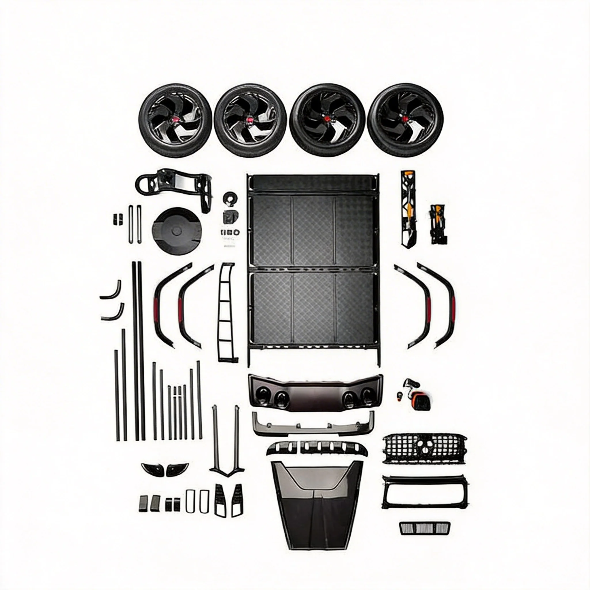 Factory Wholesale Hot Sale Car Part Bodykit for 2025 W465 G63 Anti Scratch Dry Carbon Fiber Body Kits