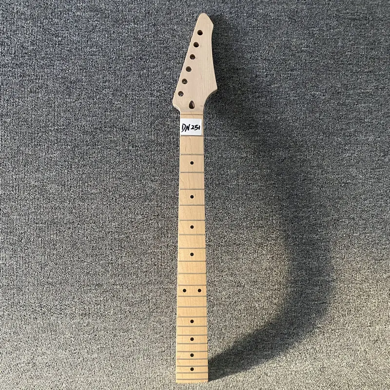 DN251 22 Frets ST Guitar Neck Tremolo Model Genuine J&D Brothers Unfinished NO Paints for DIY Replacement with Damages