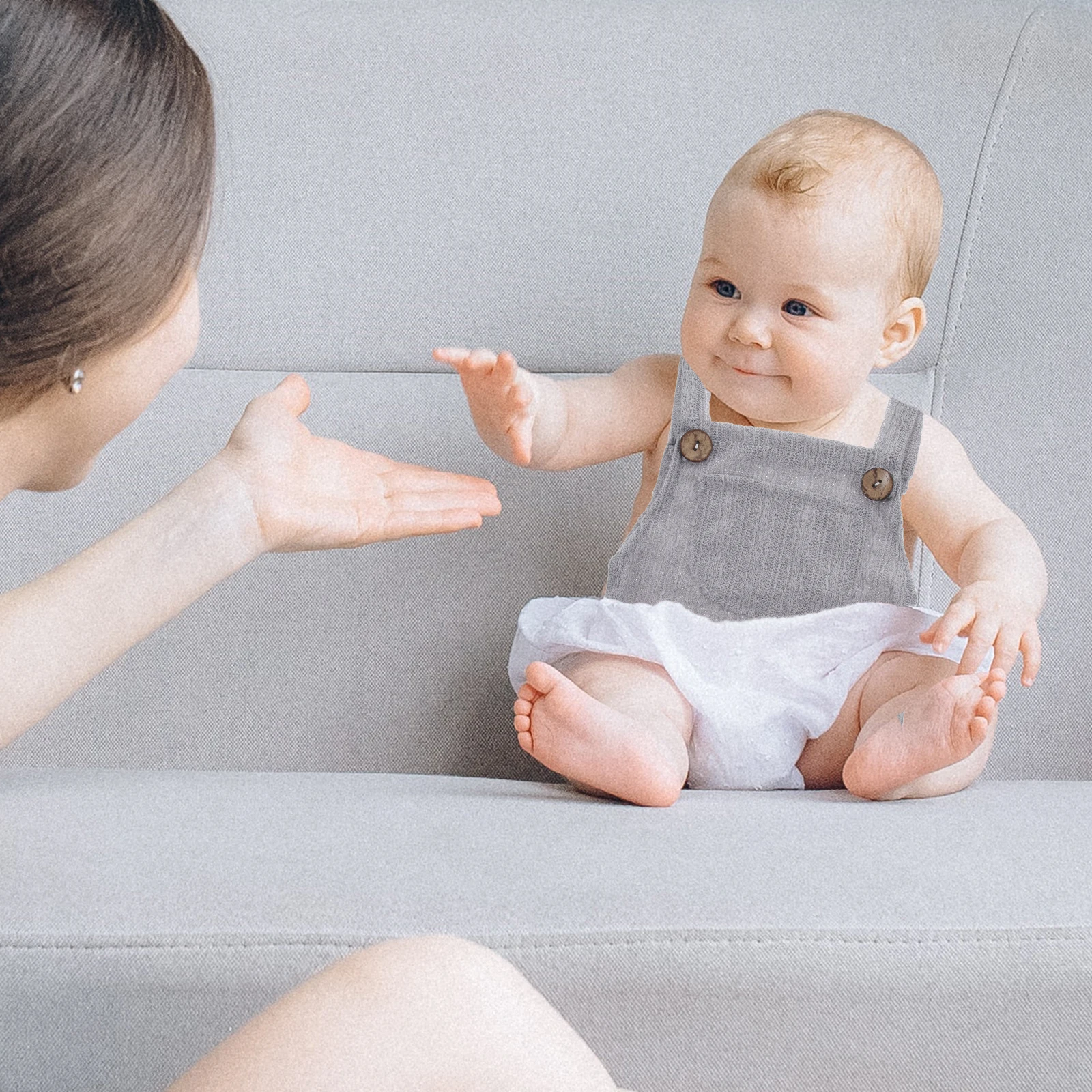 

Baby Strap Jumpsuit Newborn Outfits for Photoshoot Clothes Girl Unisex Jumpsuits