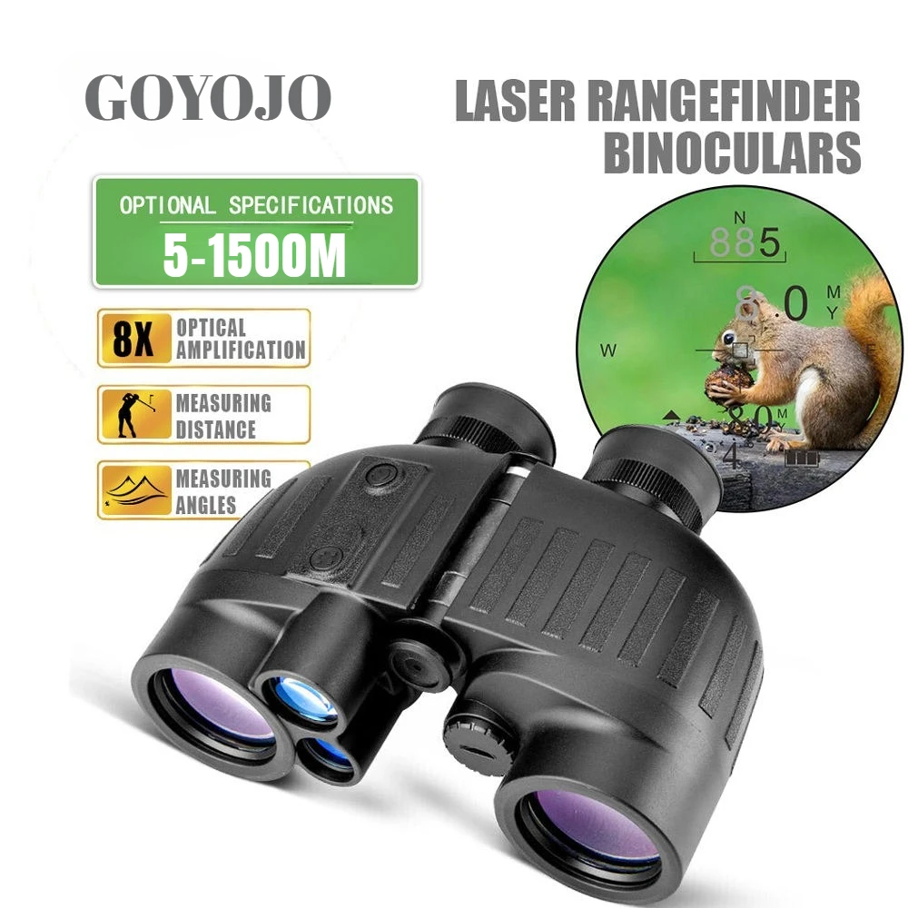 FMC Marine Binoculars with Rangefinder and Compass
