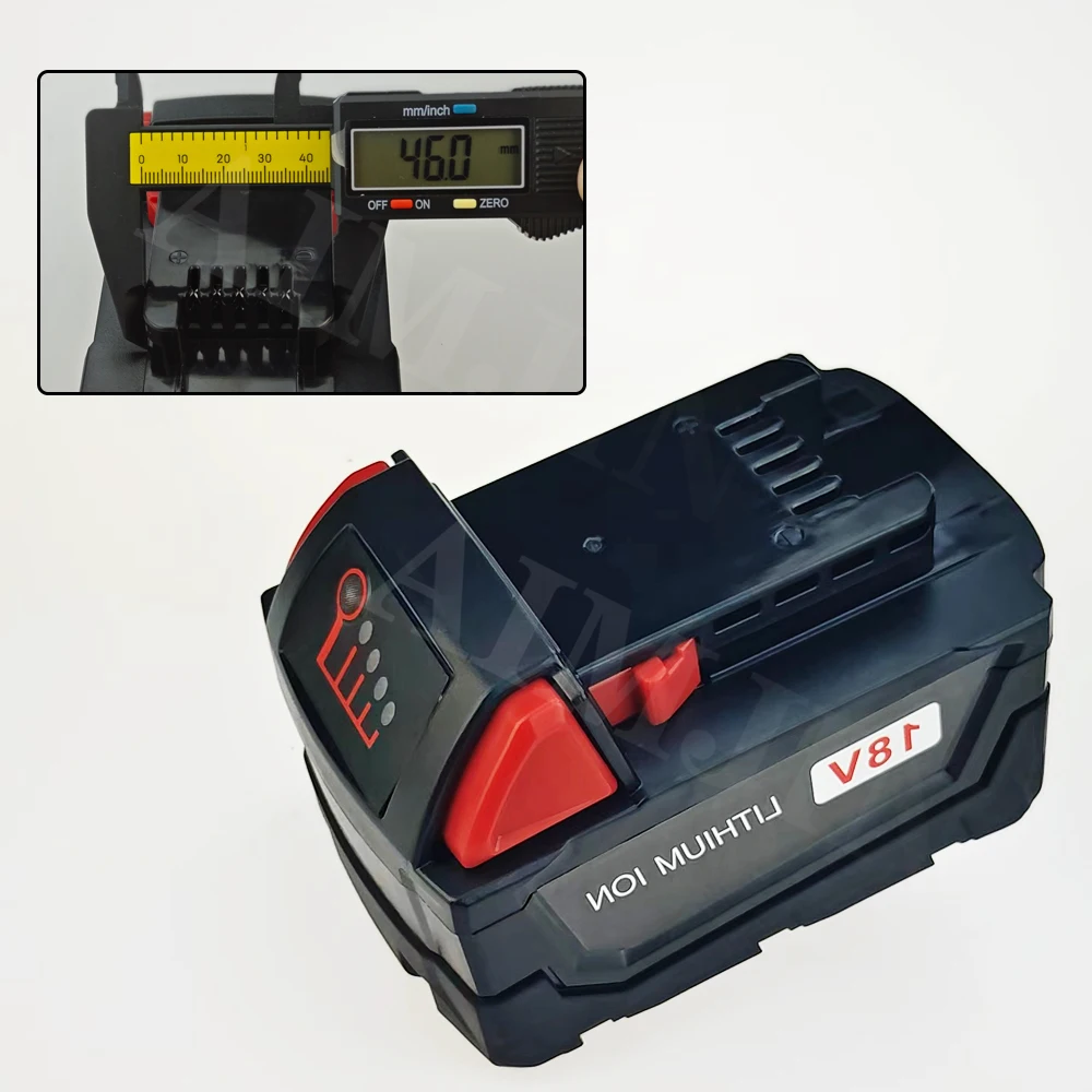 18V 6.0Ah For Milwaukee M18 Battery Li-Ion Replacement Battery For Milwaukee 18V M18 48-11-2830 0730-20 Tool battery
