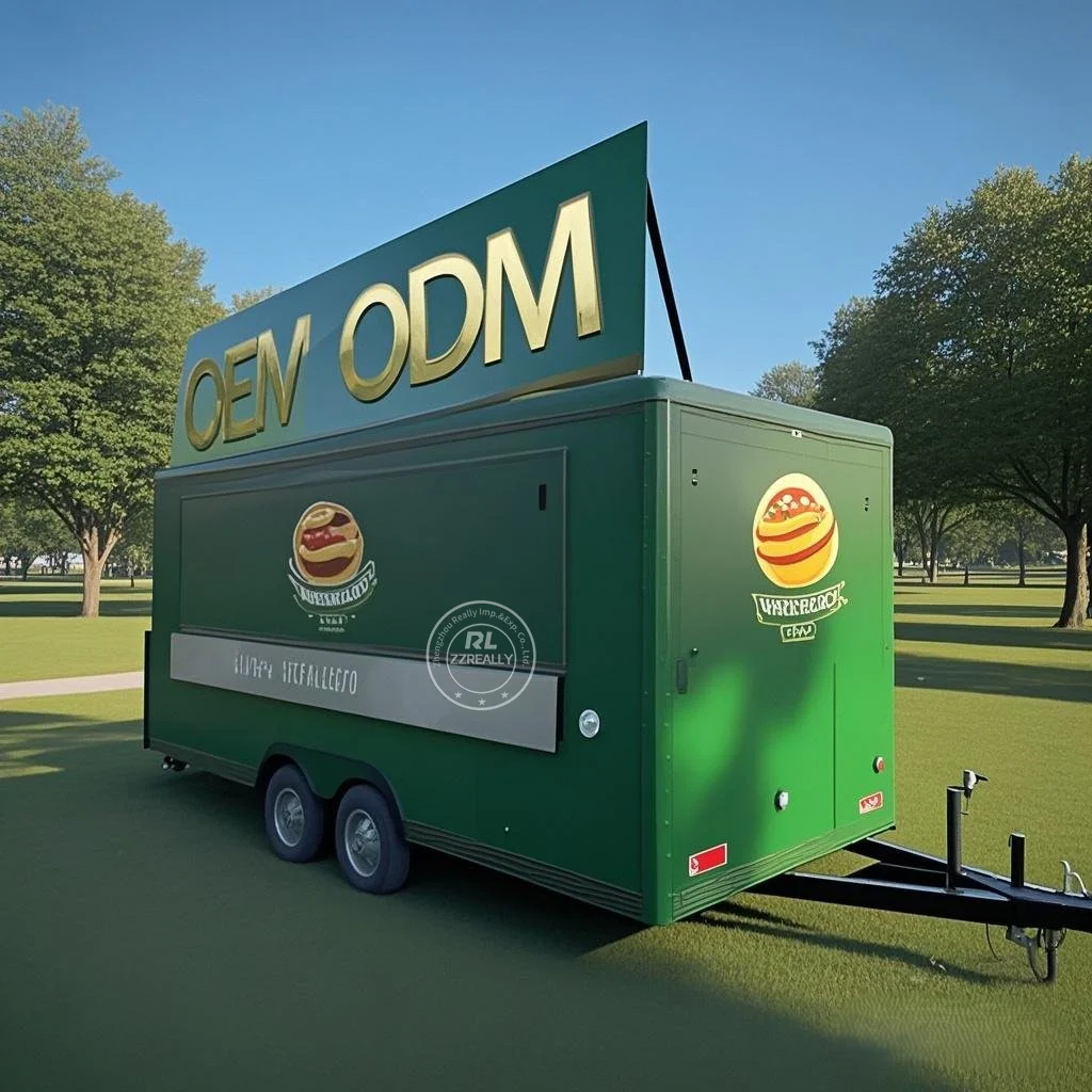 

New Product Food Truck Mobile Kitchen Sale Usa Food Trailer Hotdog Cart Mobile For Sale Ice Cream Cart Usa
