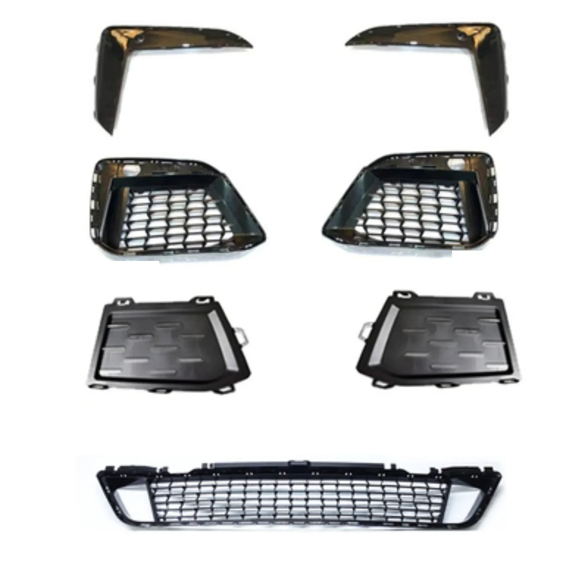 

Front Bumper Grille for BMW 5 Series G38 525 530 Fog Frame Trim Car Accessories