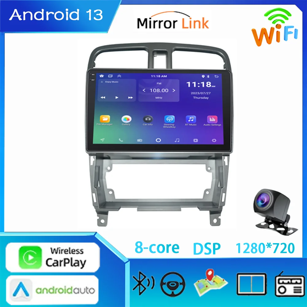 

Car Radio For Subaru Forester 2004-2008 Autoradio Multimedia Automotive Carplay Android13 Auto wireless Video Car 8Core wifi