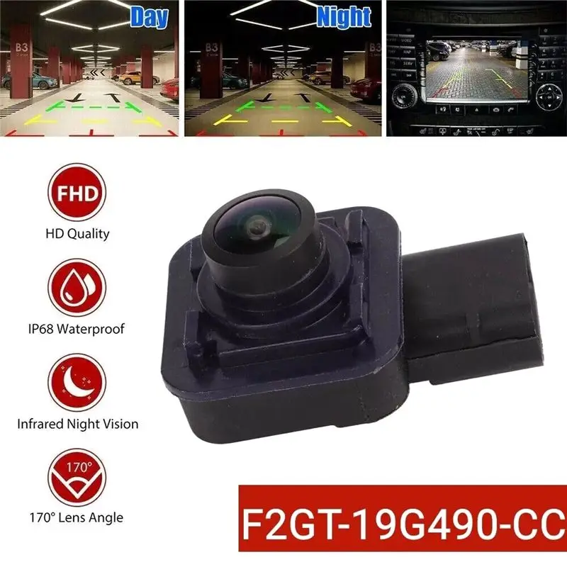 Stable-F2GT-19G490-CC F2GT19G490CC For Ford Explorer 2016-2019 Rear View Backup Camera Parking Assi Camera