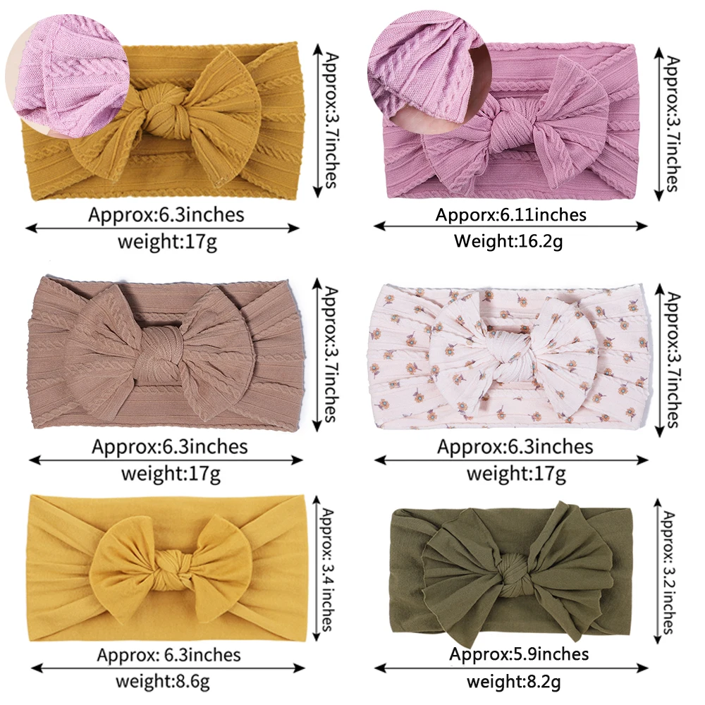 3 Teile/los Kabel Stricken Baby Stirnbänder Für Kinder Elastische Baby Mädchen Turban Kinder Haar Bänder Newborn Headwrap Baby Haar Zubehör