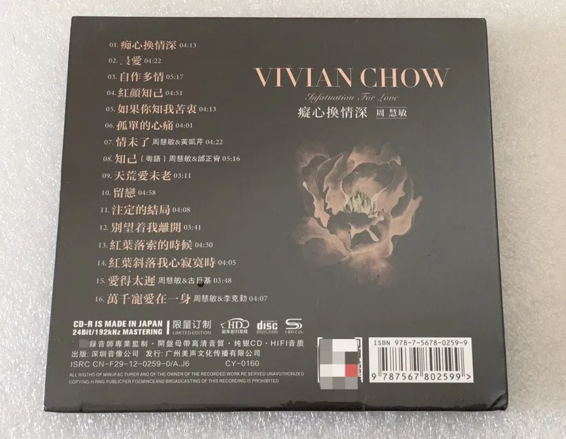 Zhou Huimin Cd Music Disc Cd Classic Old Songs