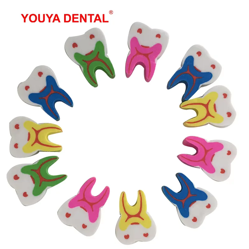 Cartoon Dentistry Accessories Gift Dental Dentist Gifts Mini Pencil Eraser Rubber Novelty Kids Student   Children Kawaii Erasers