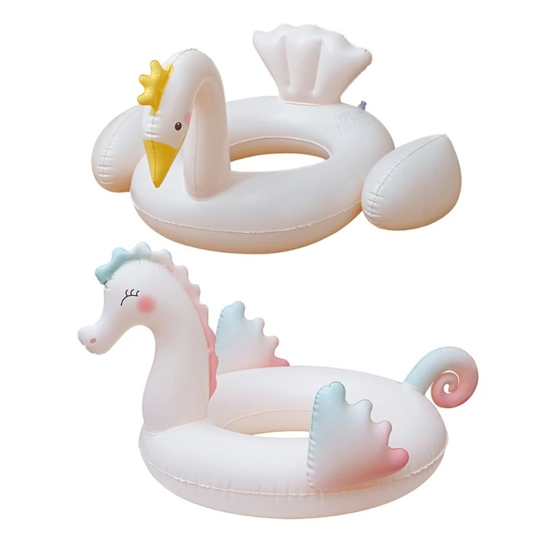 Toddler Pool Float Kids Inflatable Float Baby Swimming Rings Leak Proof Child Float for Swimming Learning for Kids 3-6