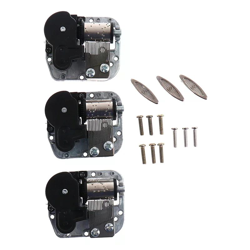 1Pcs Screws Key Mechanical Diy Windup Music Box Musical Movement Home Decor