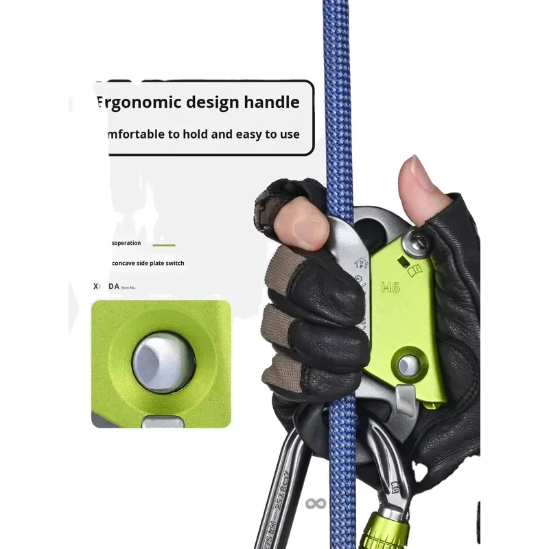 Xinda Third Generation H Series Handleless Hand Ascender High-altitude Work Climbing Equipment H6 Rope Climber