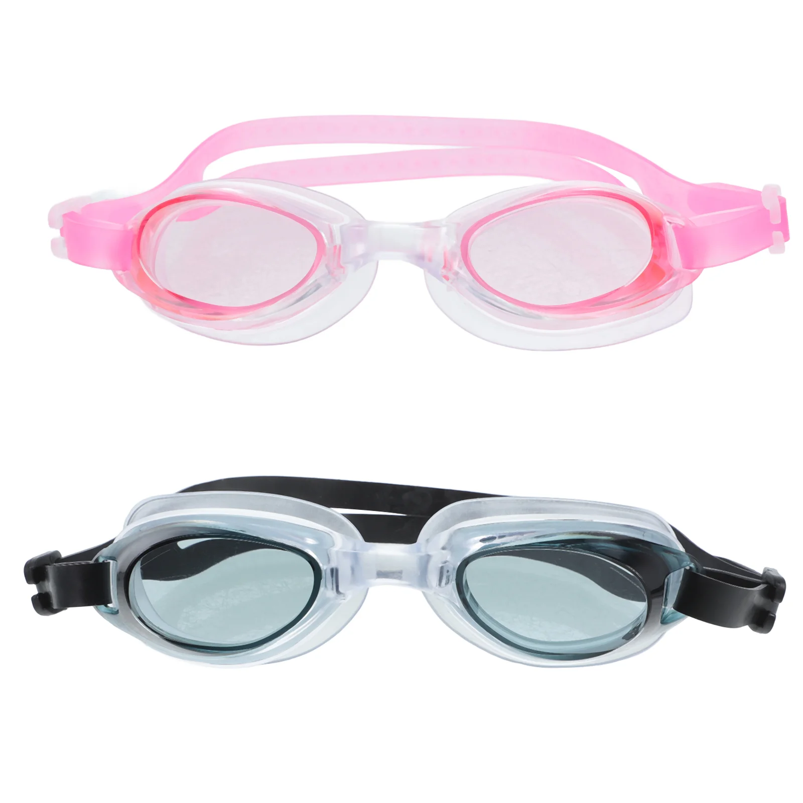 

2 Pcs Sports Light Swimming Goggles Men and Women Silica Gel Lightweight Unisex