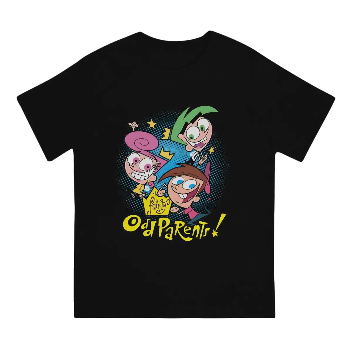 A group of three people Unique TShirt The Fairly Oddparents Casual T Shirt Summer Stuff For Men Women