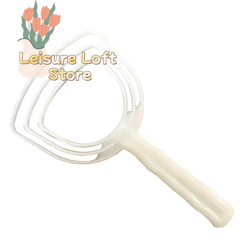 Home Kitchen Plastic Meat Scraper Manual Fish Scales Remover Handy White Bone Scraper Cleaning Tool for Chefs