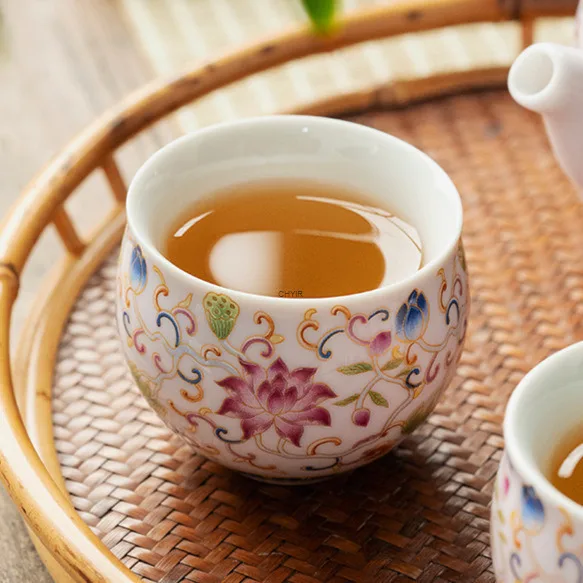 Enamel Tea Cup Cera… - image