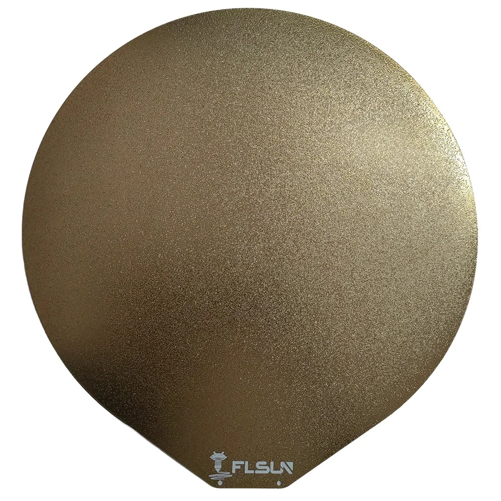 الأصلي FLSUN V400 جزء PEI لوحة الربيع الصلب ورقة مع بلاط لينة قاعدة مغناطيسية طابعة ثلاثية الأبعاد استبدال سطح السرير الساخن