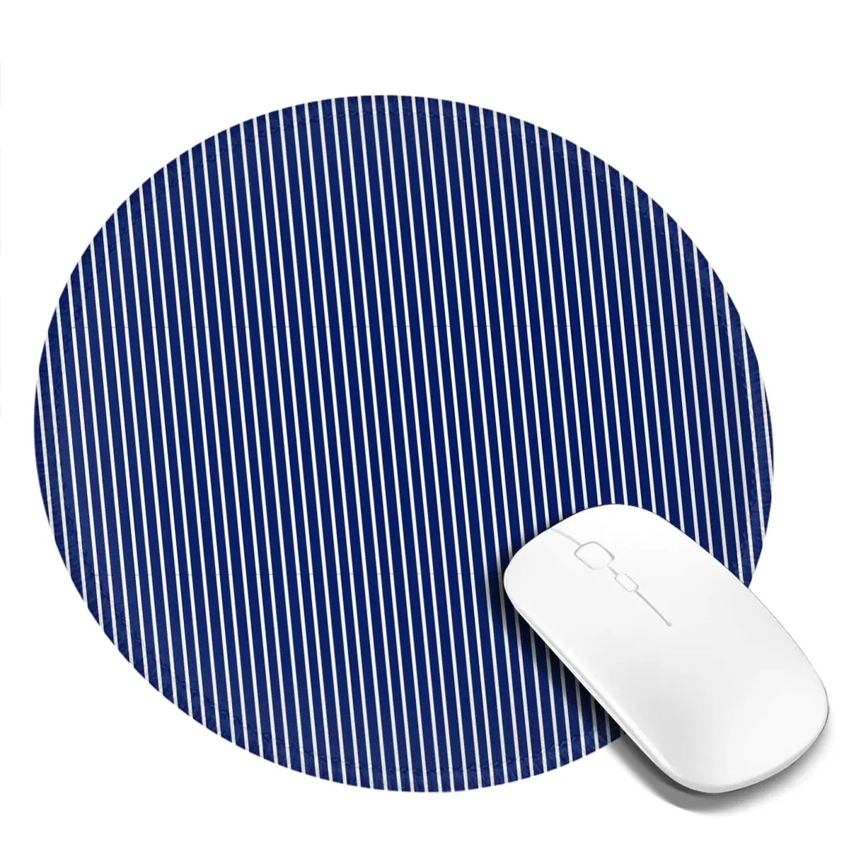 Vintage Striped Mouse Pad Blue And White Soft Mousepad Gaming Accessories For Laptop PC MacBook Design Fashion Mouse Mats