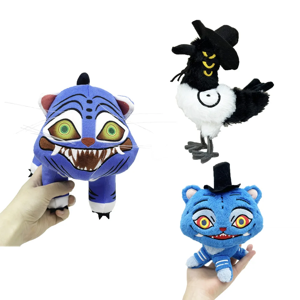 

New Hot Kpop Demon Plush Game Hunters 20cm Tiger 25cm Magpie Anime Cartoon Kawaii Bedroom Pillow Ornament Birthday Gift