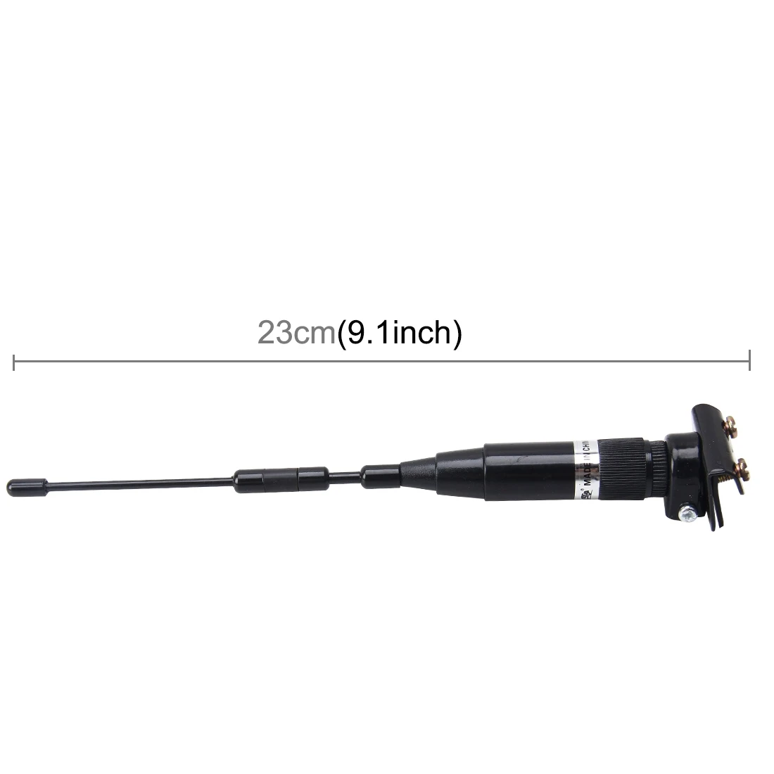 Universal Car Mini Decoration Extensile Aerial Clip Side Car Modified To Remove Static Electricity Aerial, Length: 23cm
