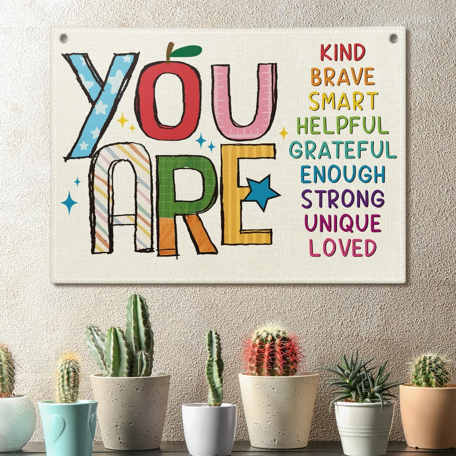 Flagicts 100% Polyester Positive Affirmations For Kids Flags