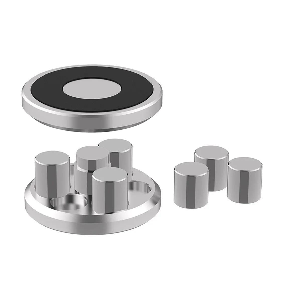 N97R LP Vinyl Disc Stabilizer Adjustable Recording Weight/Fixture Turntable Disc Stabiliser High Fidelity Damper LP420