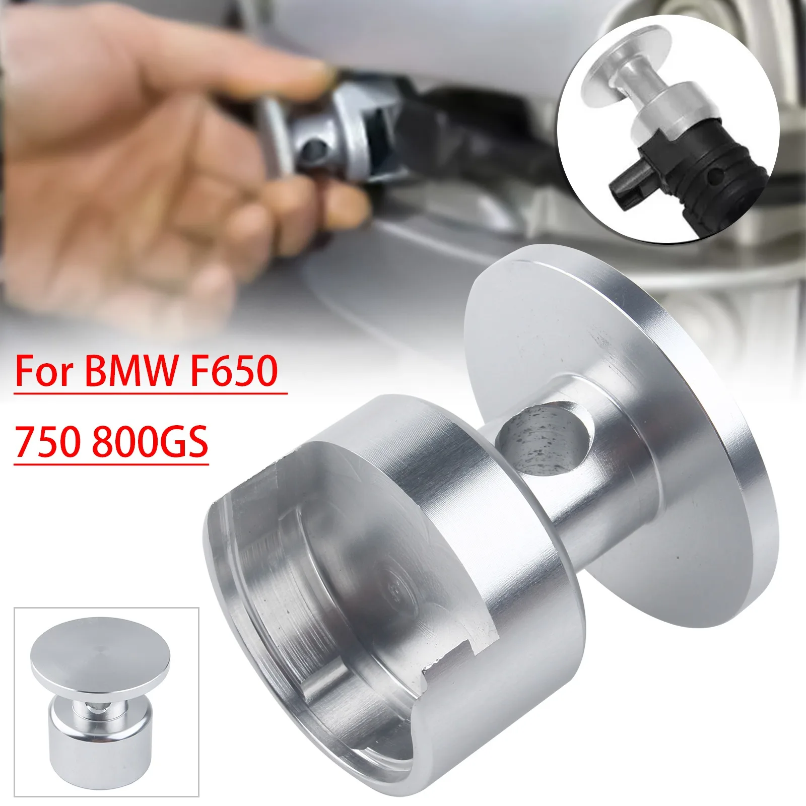 BMW RnineT R1250RT R1200GS R1250GS R1200RT R1150RT F700GS F800GS 용 알루미늄 코일 팩 제거 도구 풀러 점화 플러그 캡
