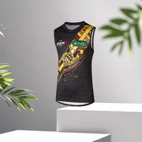 2024 Richmond AFL Rugby Jersey Clothes Player Girls Women Tee Men Kids Children T Shirt Team Home Home Top Guernsey New Hot 25 -