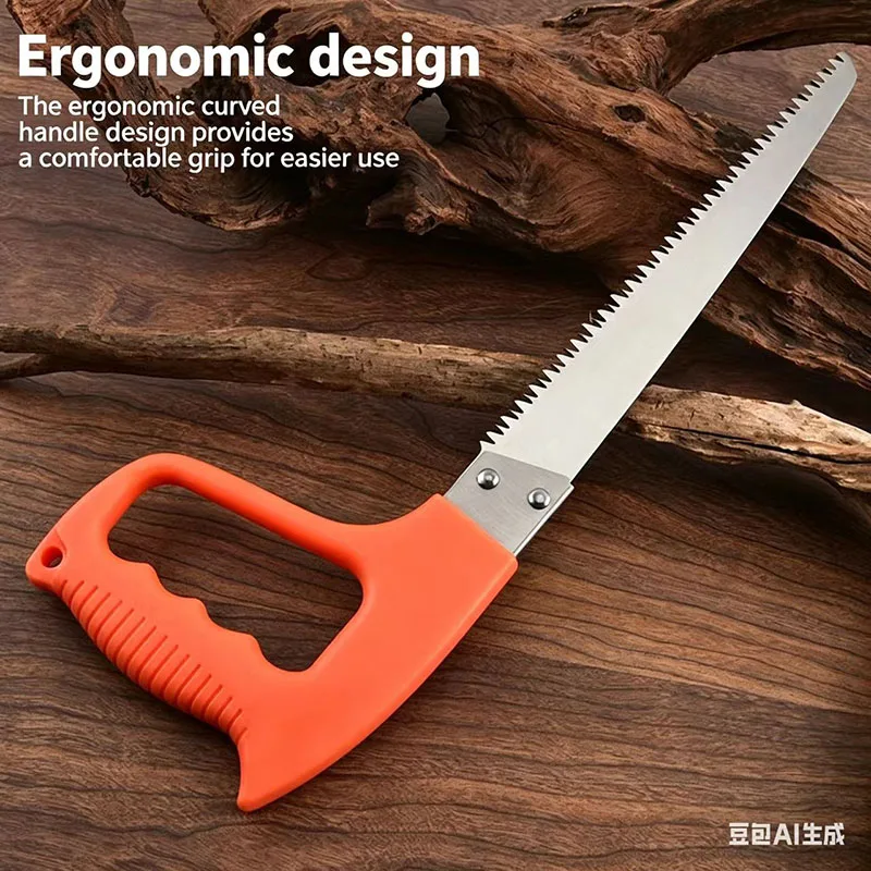 Stainless Steel Saw Set Gardening Tools Branch Saw Hook Keyhole Saw Garden Saw for Pruning Fruit Trees