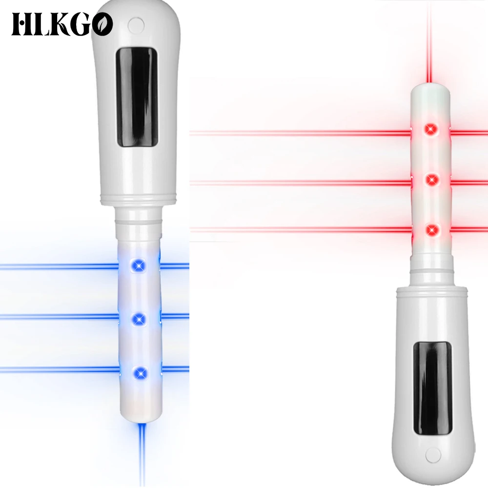 

HLKGO Women Infrared&Red Blue LED Vaginal Therapy Device for Vaginitis,Vaginal Tightening,Gynecological Care,Pain Management